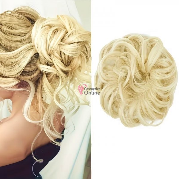 Coc modern din fibra sintetica cu elastic 195-613 - Blond Deschis